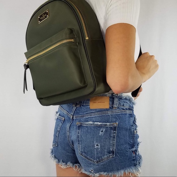 Kate spade Wilson Bradley road backpack evergreen - Picture 3 of 7
